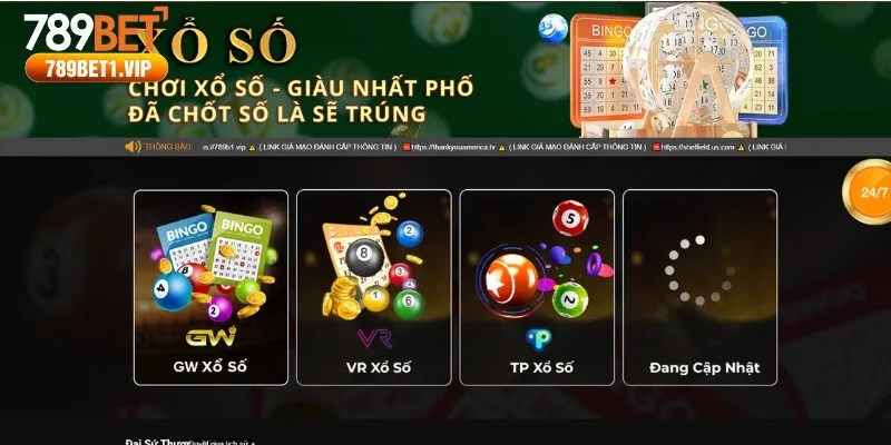 Xổ số lô đề 789bet